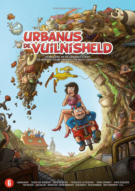 DVD animatiefilm - Urbanus De Vuilnisheld