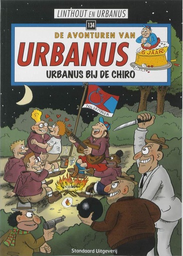 nr 134 Urbanus bij de Chiro