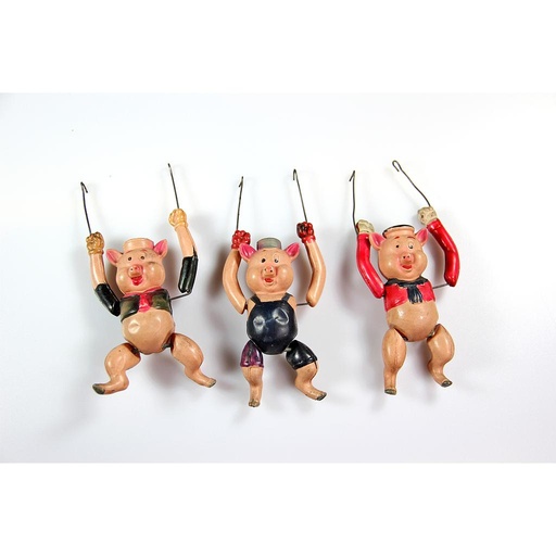 3 Little Pigs Celluloid Toy Part